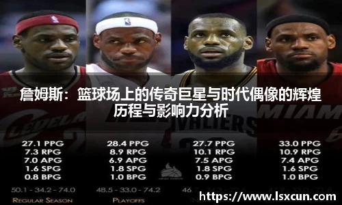 詹姆斯：篮球场上的传奇巨星与时代偶像的辉煌历程与影响力分析